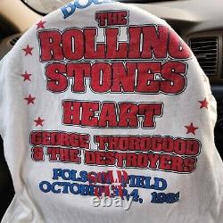 Vintage 1981 Rolling Stones Dragon Knit Tour Raglan XL Folsom Field Colorado translated in French would be:

Vintage 1981 Rolling Stones Dragon Knit Tour Raglan XL Folsom Field Colorado