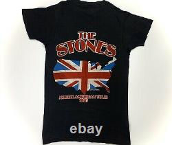 Vintage 1981 Rolling Stones Tour T-shirt Taille Originale Petite