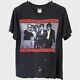 Vintage 1989 Le Rolling Stones Steel Wheels Tour T-shirt Noir Homme Taille L