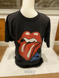 Vintage 1989 Rolling Stones Steel Wheels Tour Concert Tee Shirt Extra Grand XL