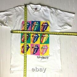Vintage 1989 Rolling Stones Warhol T-shirt