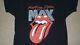 Vintage 1989 Stones Rolling Live À La T-shirt Xl Brockum Imax Roues En Acier