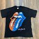 Vintage 1989 The Rolling Stones Steel Wheels North American Tour Band T Shirt Xl