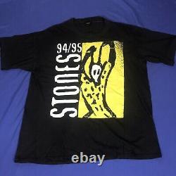 Vintage 1994 1995 Rolling Stones North America Tour Band Single Stitch Shirt XXL