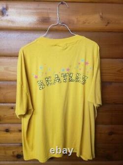 Vintage 1994 Beatles Magical Mystery Chemise Taille XL Rouleau Pierres Nirvana 90's