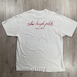 Vintage 1994 Hanes Stone Temple Pilots T-shirt Single Stitch Homme Taille XL Beige