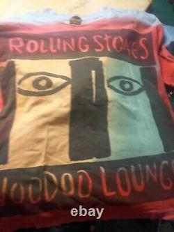 Vintage 1994 Jamais Porté Rolling Stones Voodoo Lounge Tour Tie-dye Shirt XXL