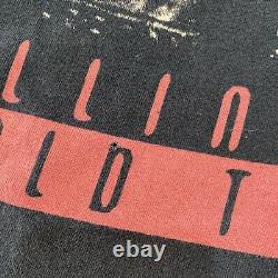 Vintage 1994 Les Rolling Stones Voodoo Lounge T-shirt à motifs de squelettes étiqueté XL