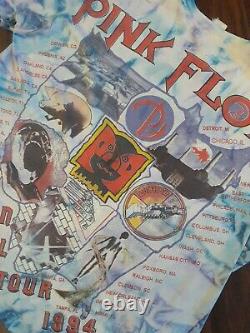 Vintage 1994 Pink Floyd La Division Bell Tour Tee XL Rare