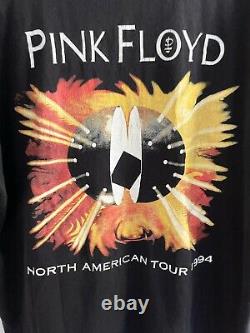 Vintage 1994 Pink Floyd North American Tour Tee XL Band Brockum Rare