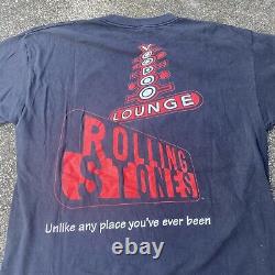 Vintage 1994 Rolling Stones Voo Doo Lounge Brockum Tag T-shirt Taille XL