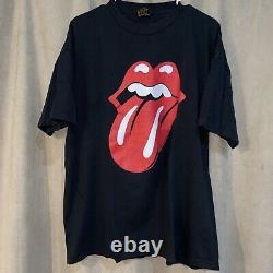 Vintage 1994 Rolling Stones Voodoo Lounge 94/95 Tour Du Monde T-shirt Brockum Sz XL