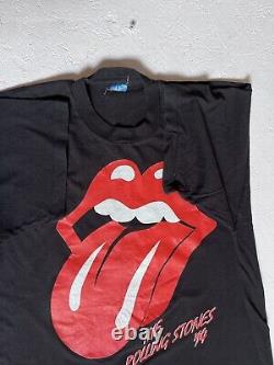 Vintage 1994 Rolling Stones Voodoo Lounge 94 World Tour T-shirt XL Point Unique
