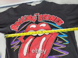 Vintage 1994 Rolling Stones Voodoo Lounge World Tour Chemise Taille XL