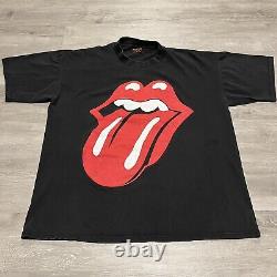 Vintage 1994 The Rolling Stones Voodoo Lounge Tour Band Tee Shirt Taille XXL 90s