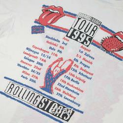 Vintage 1995 Rolling Stones Voodoo European Tour T-shirt XL