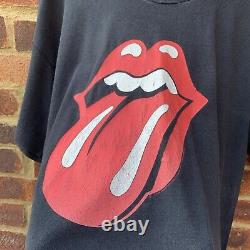 Vintage 1995 Single Stitch Rolling Stones Voodoo Lounge Tour T-shirt Graphique, XL
