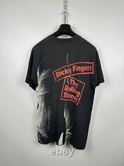 Vintage 1995 The Rolling Stones'sticky Fingers' Band Tee