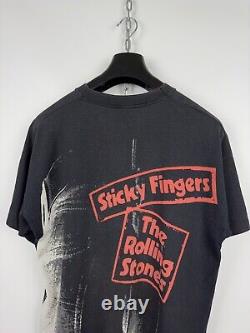 Vintage 1995 The Rolling Stones'sticky Fingers' Band Tee