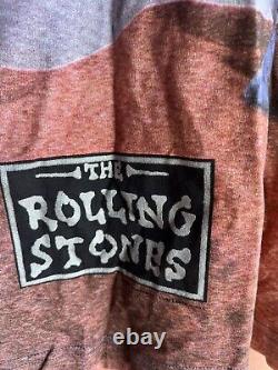 Vintage 1997 Le Rolling Stones Bridges to Babylon Tour T-shirt imprimé intégral XL