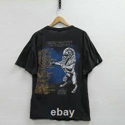 Vintage 1997 Rolling Stones Bridges To Babylon Tour T-shirt Size XL 90s Band Tee