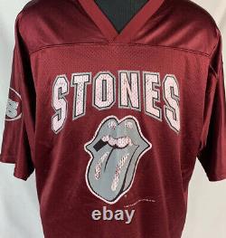 Vintage 1997 Rolling Stones Jersey Rock Band Concert Tour Logo Athletic XL 90s