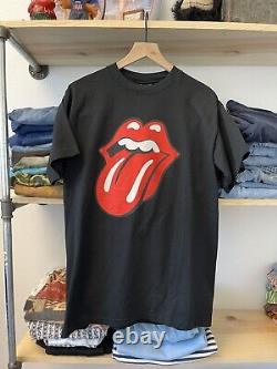 Vintage 1997 The Rolling Stones Band Chemise Point Unique Vtg 90s Rock Tshirt L