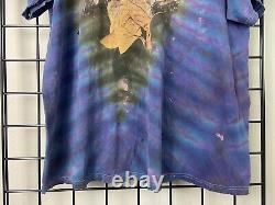 Vintage 1999 Rolling Stones Pas De Sécurité Tour Tie Dye Band Tee T Shirt Taille XL