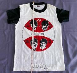Vintage 70s Beatles Iron Maiden Rolling Stones Nirvana 80s 90s Rock Tee-shirt