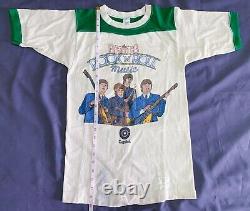 Vintage 70s Beatles Pierres À Roulettes Nirvana Rose 80s 90s Tee T-shirt