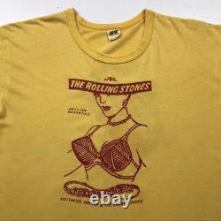 Vintage 70s The Rolling Stones Soldier Field Promo Tour T-shirt