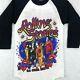 Vintage 80s Rolling Stones Concert Jersey T-shirt Xxs Raglan Rock Tour