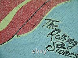 Vintage 80s Rolling Stones Tank Top T Shirt 81 Rock Concert 1981 USA Tour Xs