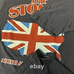 Vintage 80s The Rolling Stones T Shirt North American Tour 1981 Grand Tee Vtg