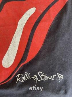 Vintage'80s The Rolling Stones Tour T Lip Et Tan