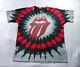Vintage 90s Rolling Stones Voodoo Lounge 1994 Tie Dye Manches Courtes T Shirt Xl