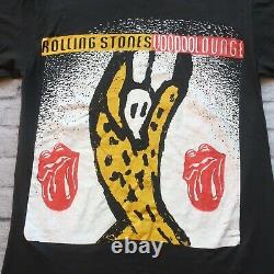 Vintage 90s Rolling Stones Voodoo Lounge Skeletons Tshirt Devil