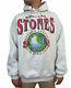 Vintage 90s Rolling Stones Voodoo Lounge World Tour Hoodie Taille Xl Brockum Usa