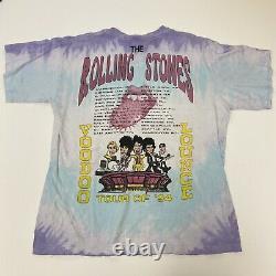 Vintage 90s The Rolling Stones Voodoo Lounge Tour De 1994 Concert De La Bande