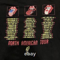 Vintage 94/95 Rolling Stones Voodoo Lounge Single Stitch T Shirt L Brockum Tag