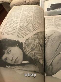 Vintage Andy Warhol Interview Magazine Février 1985 Mick Jagger Rolling Stones