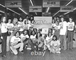 Vintage Années 70 Peaches Records Bandes Baiser Rolling Stones Nirvana Années 80 90 T-shirt