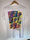 Vintage Authentique Rolling Stones 1989 Steel Wheels Tour Concert T-shirt Sz Xl