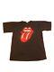 Vintage Brockum Worldwide Rolling Stones Voodoo Lounge Tour T-shirt (taille Xl)