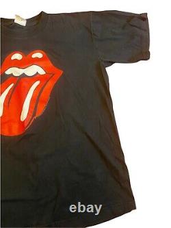 Vintage Brockum Worldwide Rolling Stones Voodoo Lounge Tour T-shirt (taille Xl)