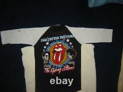 Vintage Concert T-shirt The Rolling Stones 81 Tatouage Que Vous N’avez Jamais Porté Jamais Lavé