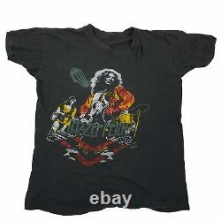 Vintage Led Zeppelin'1977 Tour T-shirt Rock 70 Pink Floyd Rolling Stones De