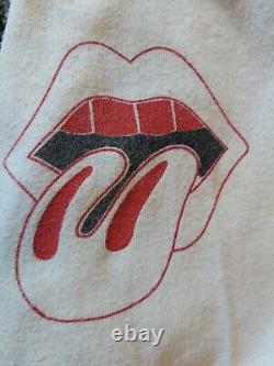 Vintage Mick Jagger Rolling Stones Gimme Shelter Raglan Shirt Vtg Tee World Tour