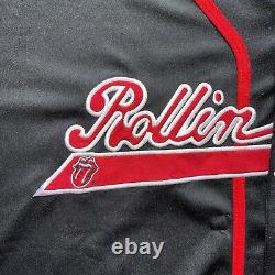 Vintage Nouveau Avec Les Mots Clés Liquid Blue Rolling Stones Langue Baseball Jersey Taille 6xl