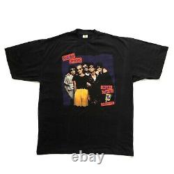 Vintage Rolling Stone Urban Jungle 1990 T-shirt Noir Mens XL